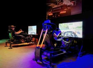 4D racen bij Immersive in Almere