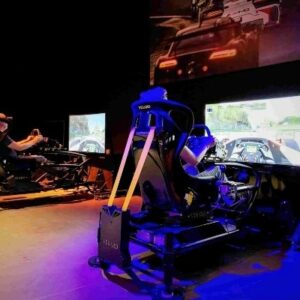 4D racen bij Immersive in Almere