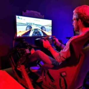 Simracen bij Immersive in Almere