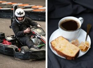 2 heats karten, koffie/thee met gebak en andere lekkernijen bij HappyDays in Grootebroek